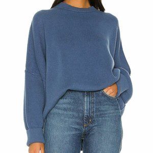 Free People Blue Easy Street Tunic